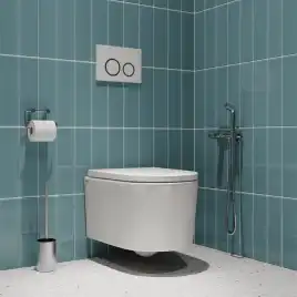 Унитаз подвесной IDDIS Stone STORNSEi25 безободковый, с сиденьем микролифт Белый