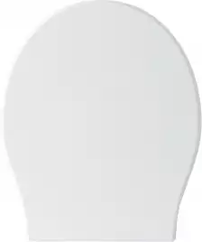 Сиденье для унитаза Logan A0376-001, Smartfix, Soft-Close, дюропласт, белый