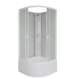 Душевая кабина Niagara Promo 90х90х195 P90/40/MT/BK высокий поддон, без гидромассажа