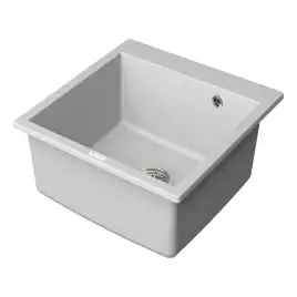 Мойка кухонная Point Арбель 51 PN3001W, белый