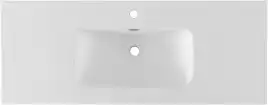 Раковина Aquanet Flat 120 330427 прямоугольная, Белая матовая