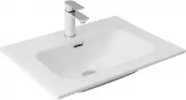 Раковина Aquanet Flat 60 330429 прямоугольная, Белая матовая