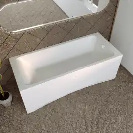 Акриловая ванна Radomir Агата 175х75 (2-01-0-0-1-227Р), на каркасе, белая