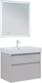 Тумба под раковину Aquanet Nova Lite 2.0 75 бежевый, 346323