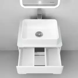 Тумба под раковину Jorno BOSKO 60 Bos.01.60/P/W Белая