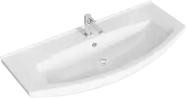 Тумба с раковиной напольная Aqwella Rodos 105 см, ROD01102N, цвет Белый