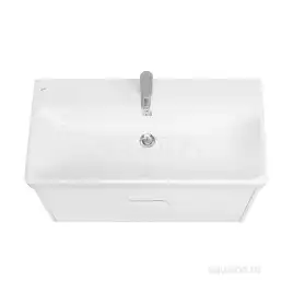 Тумба под раковину Aquaton Оливия 90 1A254401OL010 подвесная цвет, белый матовый