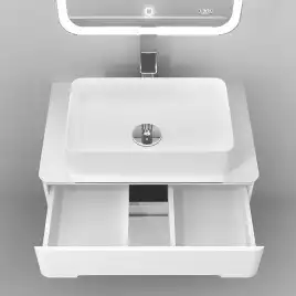 Тумба под раковину Jorno BOSKO 75 Bos.01.75/P/W Белая