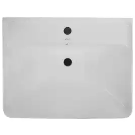 Тумба с раковиной Azario Ника 60 CS00082788, напольная, Белая глянцевая