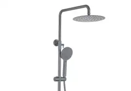 Душевая система Aquatek ВЕГА AQ2040BGM, Оружейная сталь