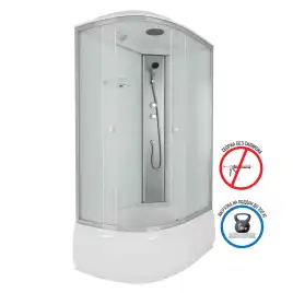 Душевая кабина Niagara Eco 120х80х215 NG-7310-14R высокий поддон, без гидромассажа