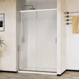 Душевая дверь Vincea City 110 VDS-5CT110CL, раздвижная, профиль хром, стекло прозрачное