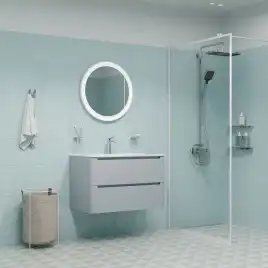 Душевая система IDDIS Parker PARSB3Fi06 для ванны с изливом цвет, Глянцевый хром