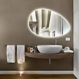 Зеркало Azario Omega 120х80 LED-00002557 с подстветкой, бесконтактный сенсор