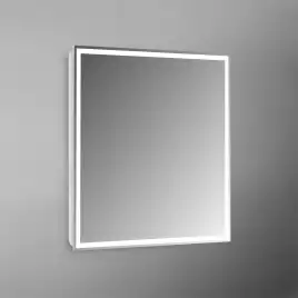 Зеркало BelBagno SPC-GRT 80х80 SPC-GRT-800-800-LED-BTN с подстветкой, кнопочный выключатель