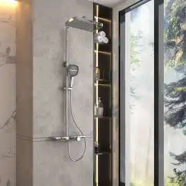 Душевая система  Vincea  VSFS-411CH VSFS-411CH для ванны с изливом, хром