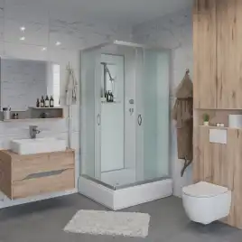 Душевая кабина Niagara Classic 90х80х200 NG-33984-14QBK средний поддон, без гидромассажа, 339844QBK