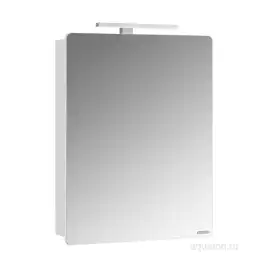 Зеркало-шкаф Aquaton Скай PRO 55 1A238402SY010  левый цвет, белый глянец