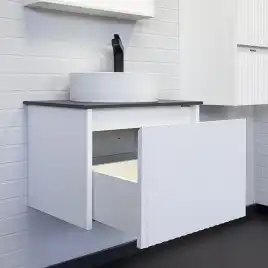 Тумба с умывальником Comforty Марсель 60 Белый, 00-00012272