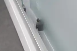 Душевая кабина Loranto 100х80 CS-5180-13L F, низкий поддон, цвет профиля сатин