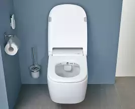 Унитаз биде Vitra V-Care Comfort 5674B003-6194 подвесной с сиденьем Микролифт