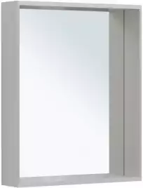 Зеркало Allen Brau Reality 60х75 1.32016.02 с подстветкой, сенсорный выключатель, Серебро
