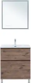 Тумба под раковину Aquanet Алвита New 70 напольная, дуб веллингтон табак, 344128
