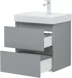 Тумба под раковину Aquanet Вега 2.0 50 мисти грин, подвесная, 337958