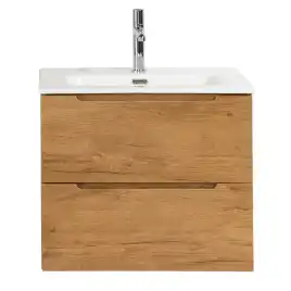 Тумба под раковину BelBagno ETNA39-500/390-2C-SO-RN-P подвесная Rovere Nature