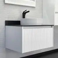 Тумба с умывальником Comforty Марсель 75 Белый, 00-00012270