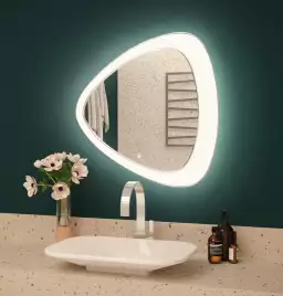 Зеркало Azario Edda 70х70 CS00063649 с подстветкой, сенсорный выключатель с функцией диммера
