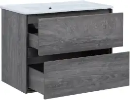 Тумба под раковину Aquanet Милан 85 дуб рошелье, подвесная, 339969