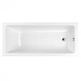 Акриловая ванна WHITECROSS Wave 160x70 белая, 0101.160070.100