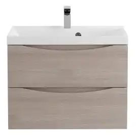 Тумба под раковину BelBagno MARINO-650-2C-SO-RG-P подвесная Rovere Grigio