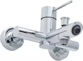 Смеситель для ванны Allen Brau Glority 5.51003-00, однорычажный, с коротким изливом, Хром