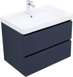 Тумба под раковину Aquanet Вега 2.0 70 маренго, подвесная, 337948