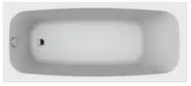 Акриловая ванна Alba Spa SEVILLA 180х80 см, ВПР0170100100, Белая