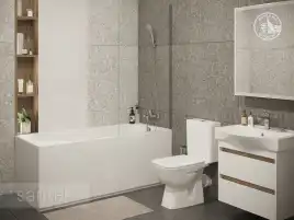 Акриловая ванна Santek Тенерифе 170х70 1WH302207 прямоугольная, Белая