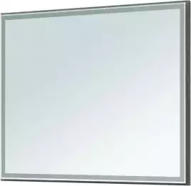 Зеркало Aquanet Nova Lite 100х80 242623 с подстветкой, сенсорный выключатель, Дерево темное
