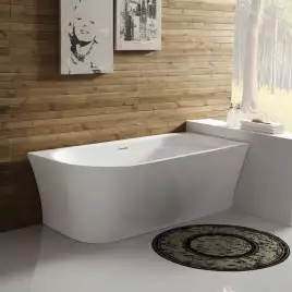 Акриловая ванна BelBagno 150х78 BB410-1500-780-R, отдельностоящая, Белая глянцевая