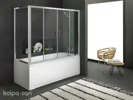 Акриловая ванна Kolpa-San QUAT Evelin 140x70 (1W28F) 900280, Белая