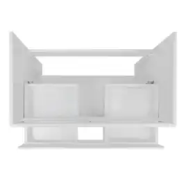 Тумба с раковиной Azario Эстима 80 CS00094636, напольная, Белая глянцевая