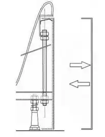 Крепление панели Ravak LoveStory II B27500000N
