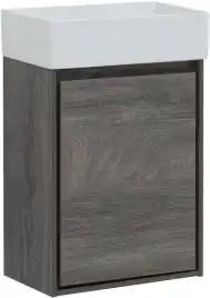 Тумба под раковину Aquanet Милан 45 дуб рошелье, подвесная, 339964