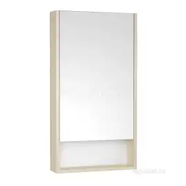 Зеркало-шкаф Aquaton Сканди 45 1A252002SDB20  цвет, белый / дуб верона