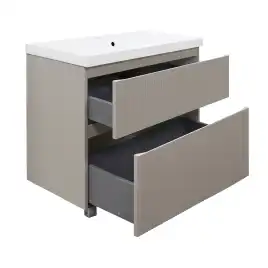 Тумба с раковиной Azario Viola 100 CS00097147, напольная, Бежевая