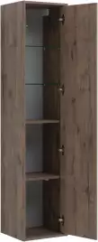 Шкаф-пенал Aquanet Lino (Flat) 35 дуб веллингтон 295038