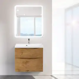 Зеркало BelBagno MARINO 70х80 SPC-MAR-700-800-LED-TCH с подстветкой, сенсорный выключатель