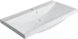 Раковина Aquanet Нота 90 284114 прямоугольная, Белая глянцевая