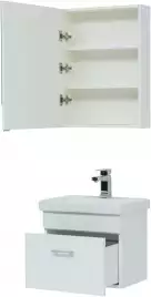 Тумба под раковину Aquanet Нота 50 (Moduo Slim) белый 246955